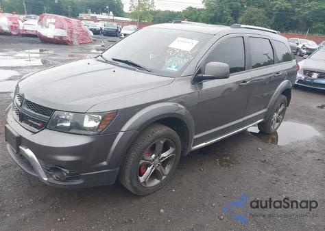 2015 Dodge Journey Crossroad из США, поврежденный, VIN 3C4PDCGB2FT611462